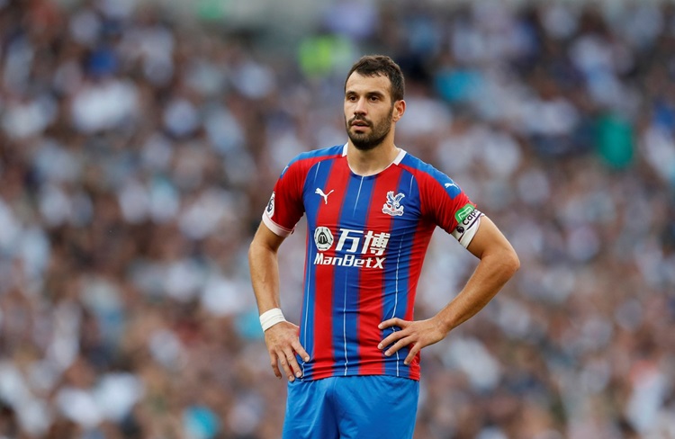 Luka Milivojevic from Crystal Palace