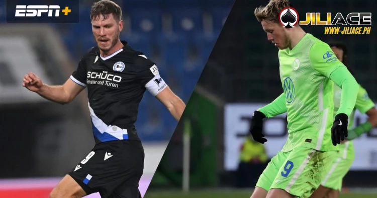 Arminia Bielefeld and VFL Wolfsburg in the Bundesliga